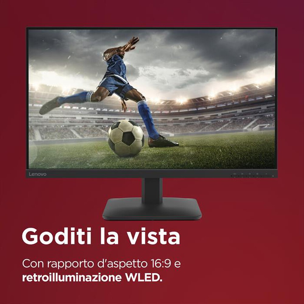 Immagine del prodotto LENOVO - Monitor WLED FHD 27" L27-4E-Raven black