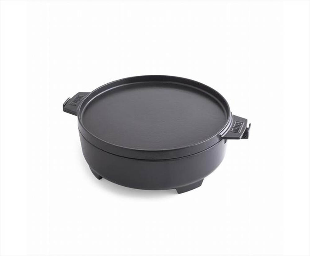 "WEBER - COCOTTE 2 IN 1-nero"