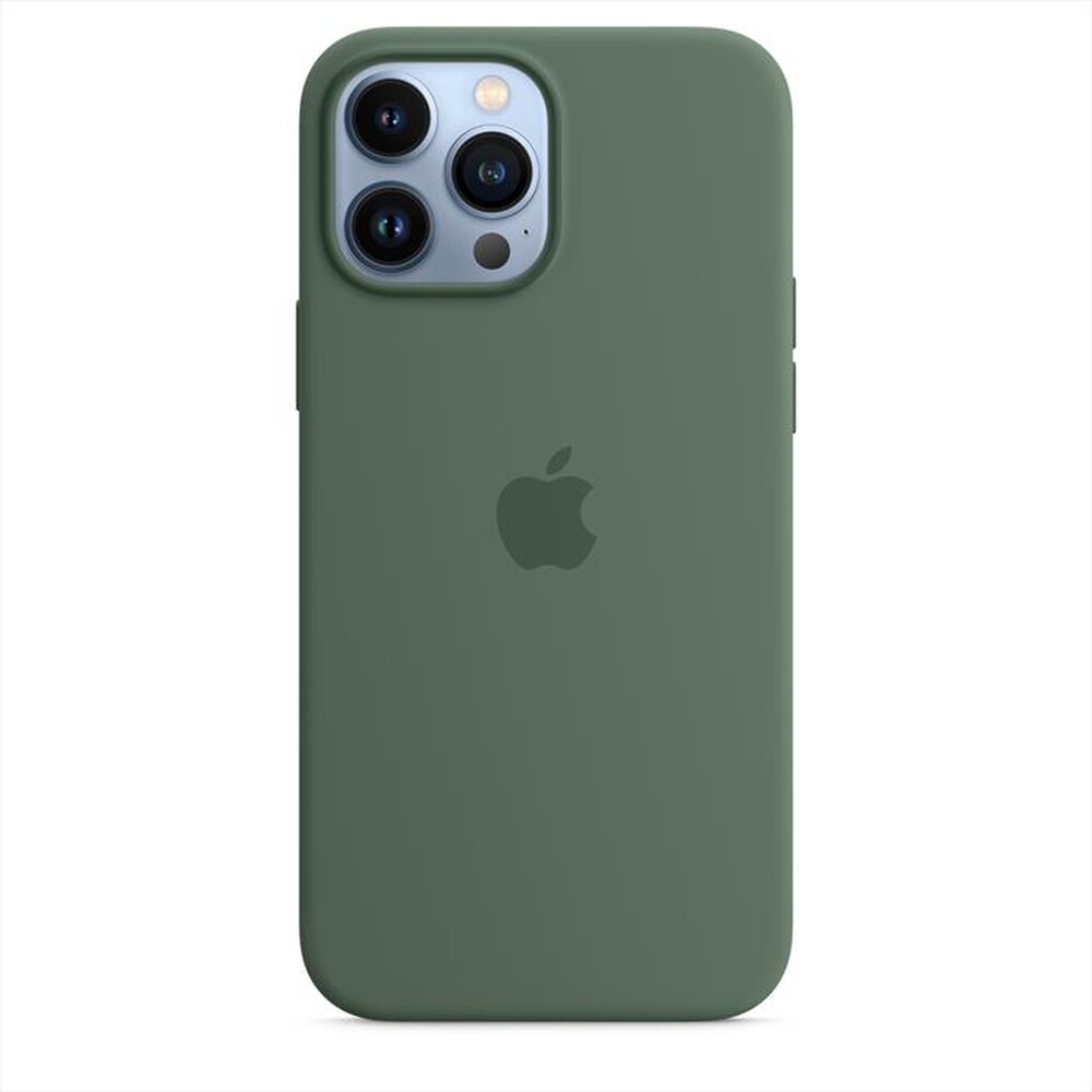"APPLE - COVER PER IPHONE 13 PRO MAX SILICONE CON MAGSAFE-Eucalipto"