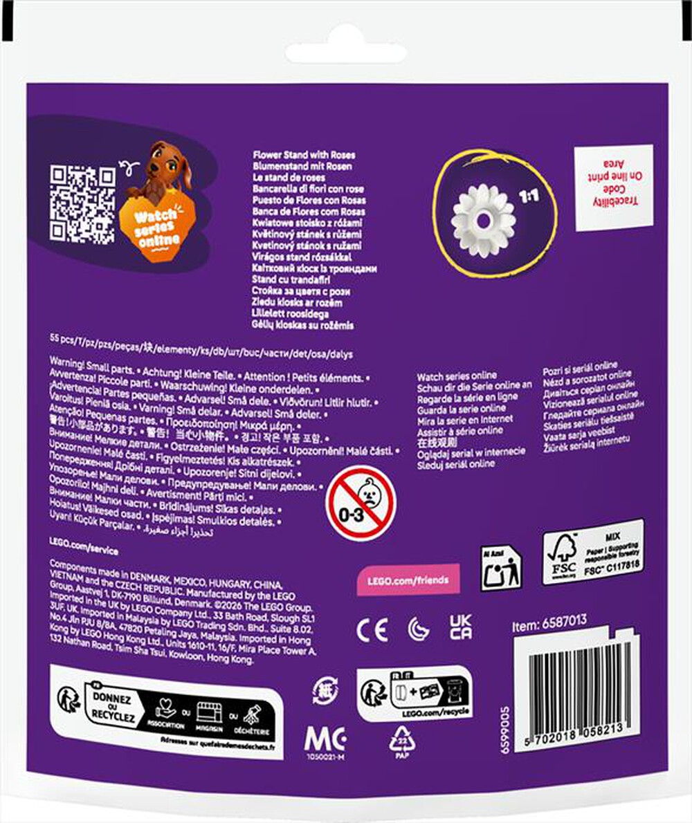 Immagine del prodotto LEGO - 30721 BANCARELLA DI FIORI CON ROSE-Multicolore