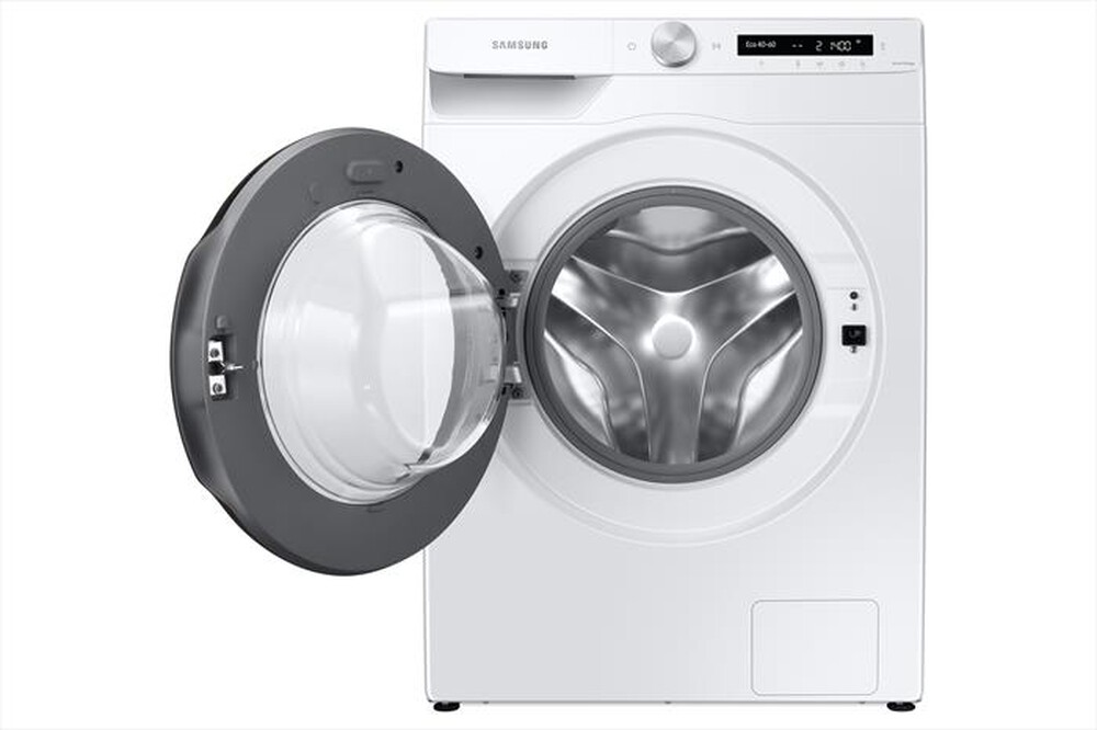 "SAMSUNG - Lavatrice WW10T534DAW/S3 ECODOSATORE AI CONTROL-BIANCO CON OBLO' Shiny Black"
