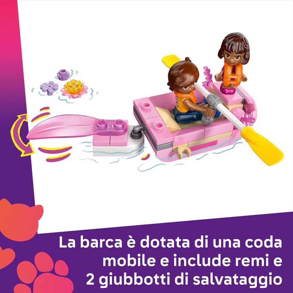 Immagine del prodotto LEGO - FRIENDS Barca d&rsquo;avventura Axolotl - 42681