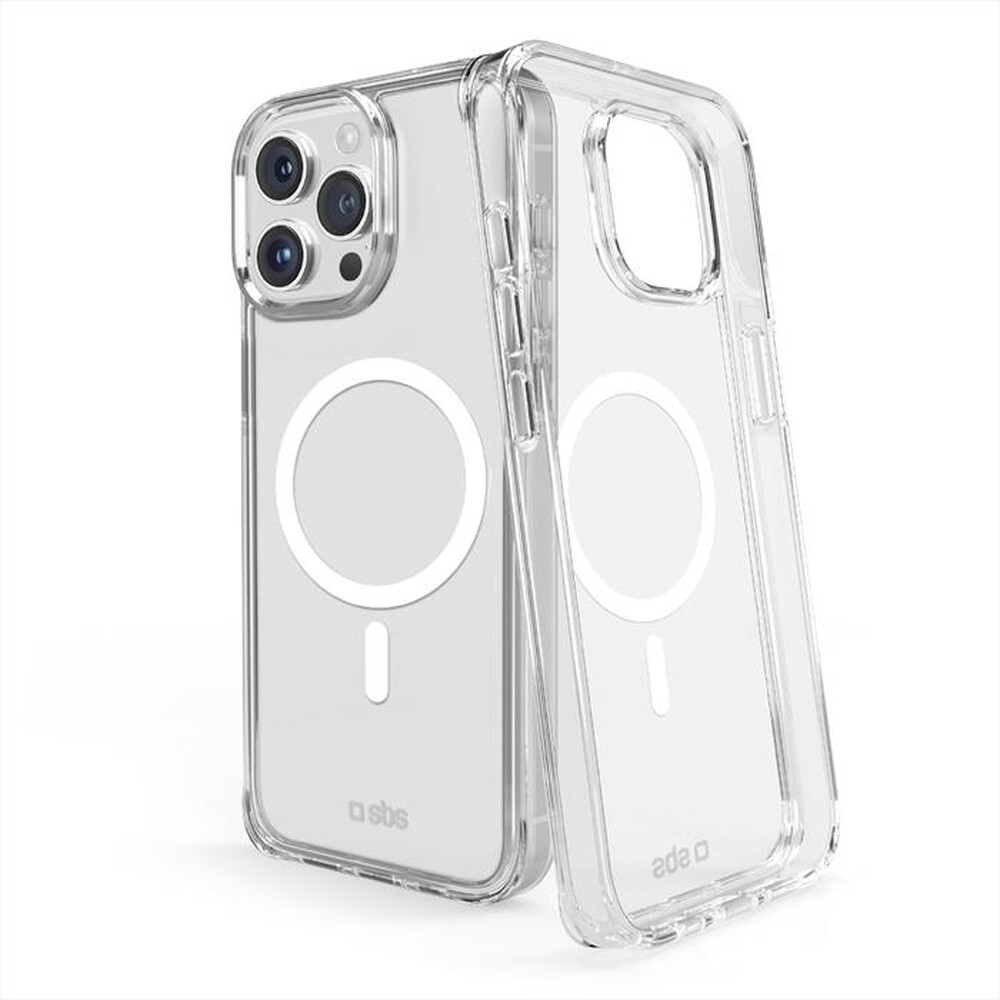"SBS - Cover TELIGMAGIP1567PT per iPhone 15 Pro Max-Trasparente"