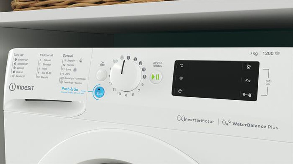 Immagine del prodotto INDESIT - Lavatrice BWSE 71283X W IT 7 Kg Classe D