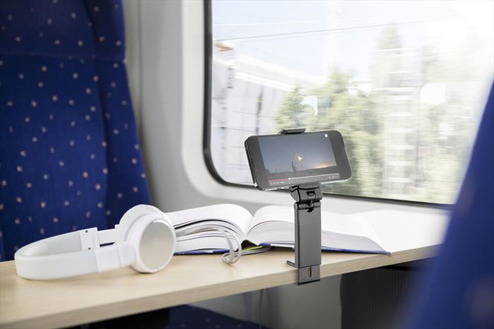 "CELLULARLINE - Supporto smartphone da viaggio TRAVEL HOLDER-Black"