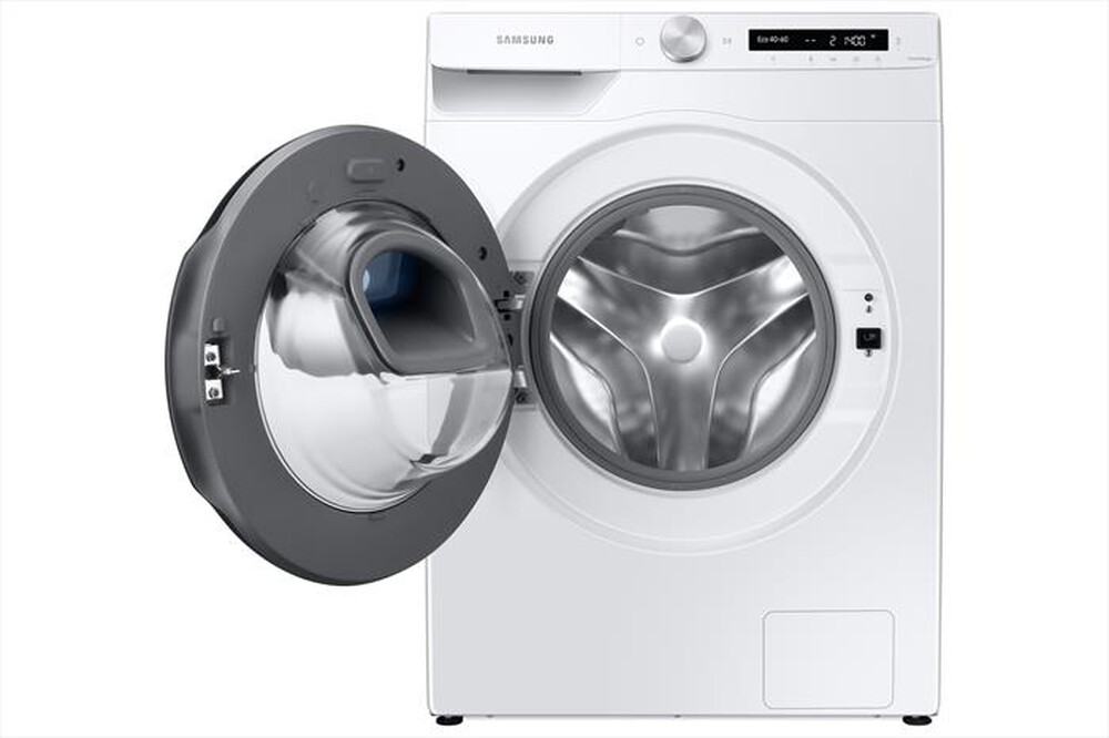 "SAMSUNG - Lavatrice WW10T554DAW/S3 10,5 Kg Classe A-BIANCO CON OBLO' Shiny Black"