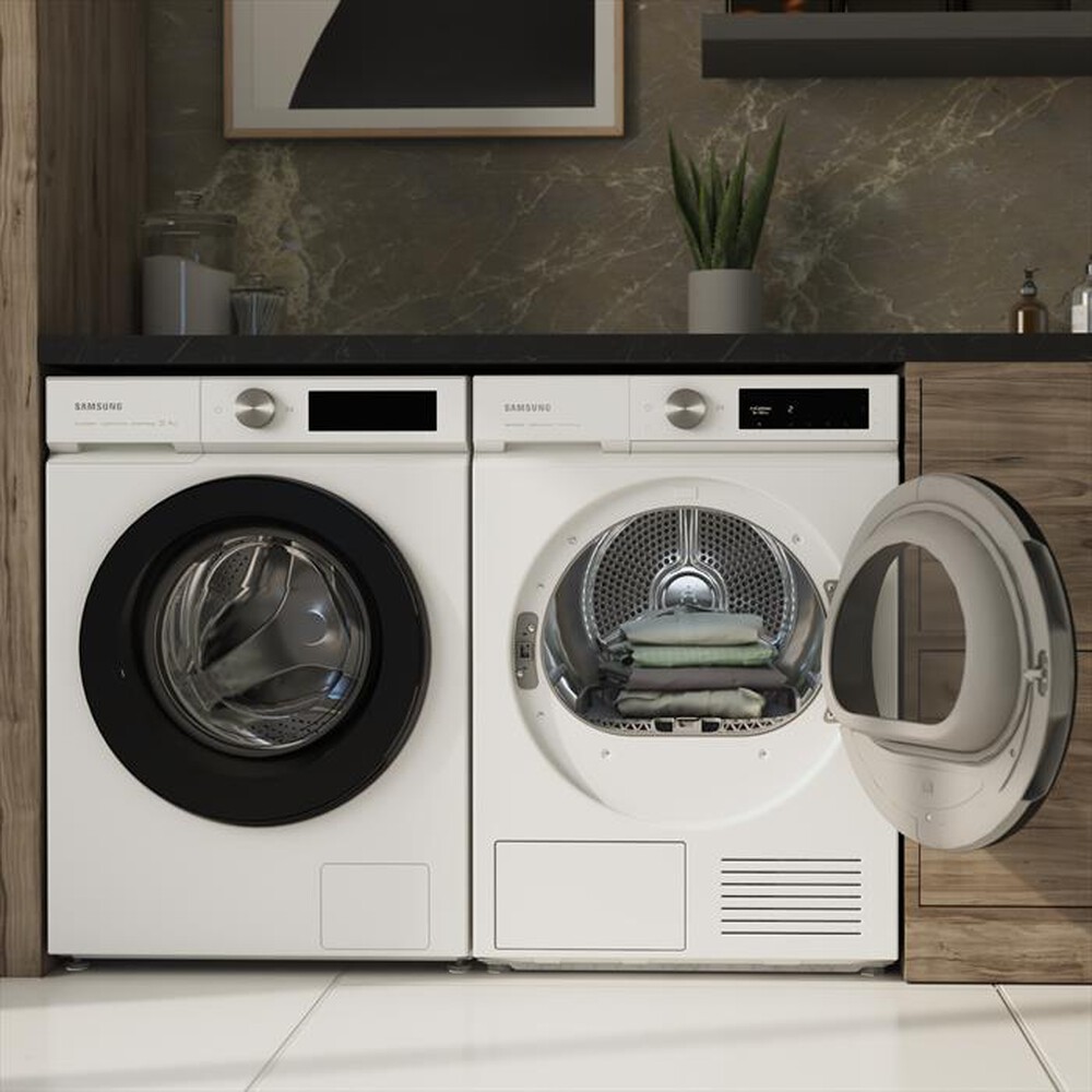 Immagine del prodotto SAMSUNG - Asciugatrice DV90BB5245AWS3 9Kg Classe C-Bianco obl&ograve; black