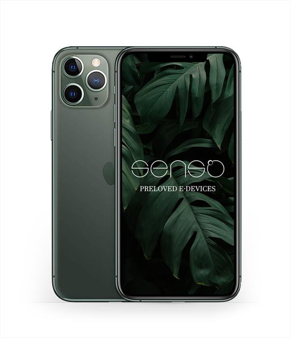 "SENSO - iPhone 11 Pro 64GB Ricondizionato Eccellente-Midnight Green"