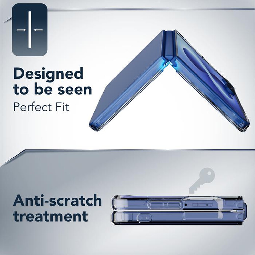 Immagine del prodotto CELLULARLINE - IMPACT CLEAR - GALAXY Z FLIP8-Trasparente