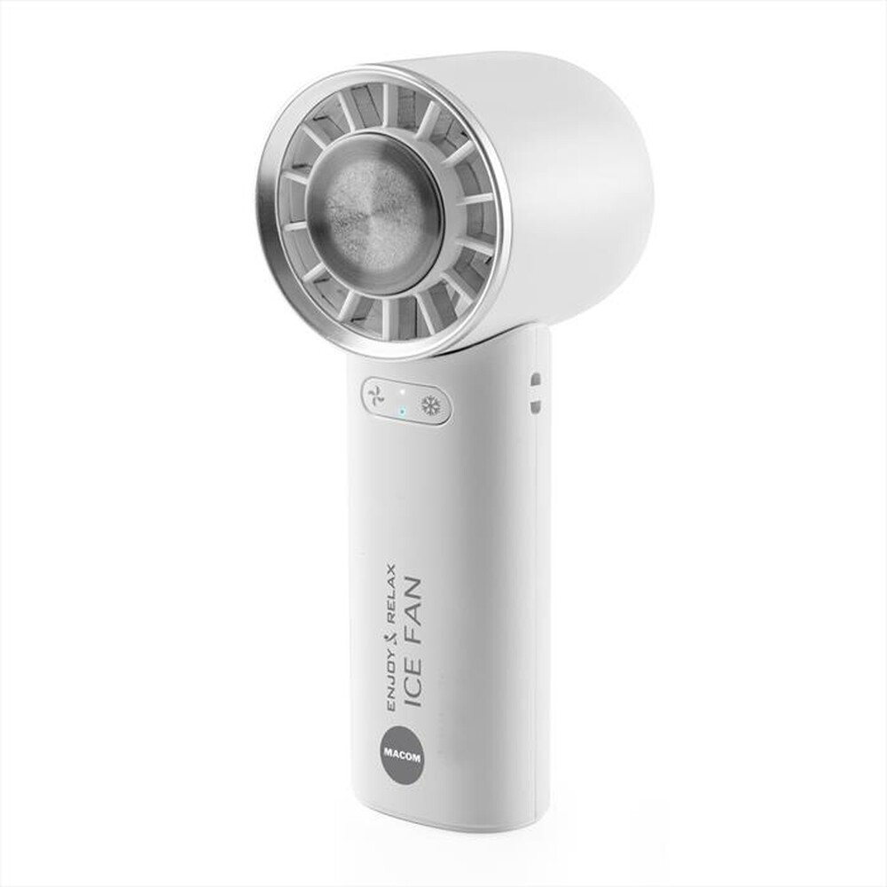 "MACOM - Mini ventilatore portatile ICE FAN-bianco"