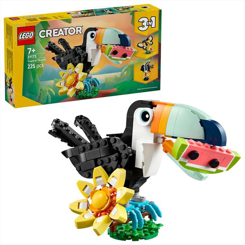 Immagine del prodotto LEGO - CREATOR Animali selvatici: tucano tropicale 31173