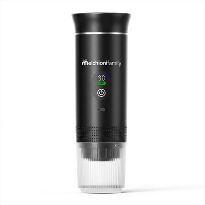 MELCHIONI FAMILY - Macchina da caff&egrave; CAFFE' GO-Nero / Plastica