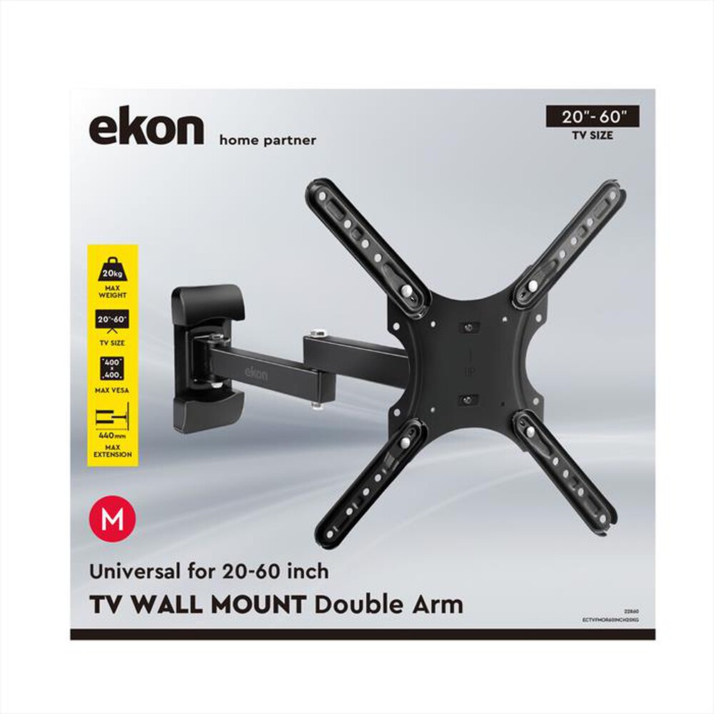 "EKON - Supporto TV ECTVFMOR60INCH20KG"