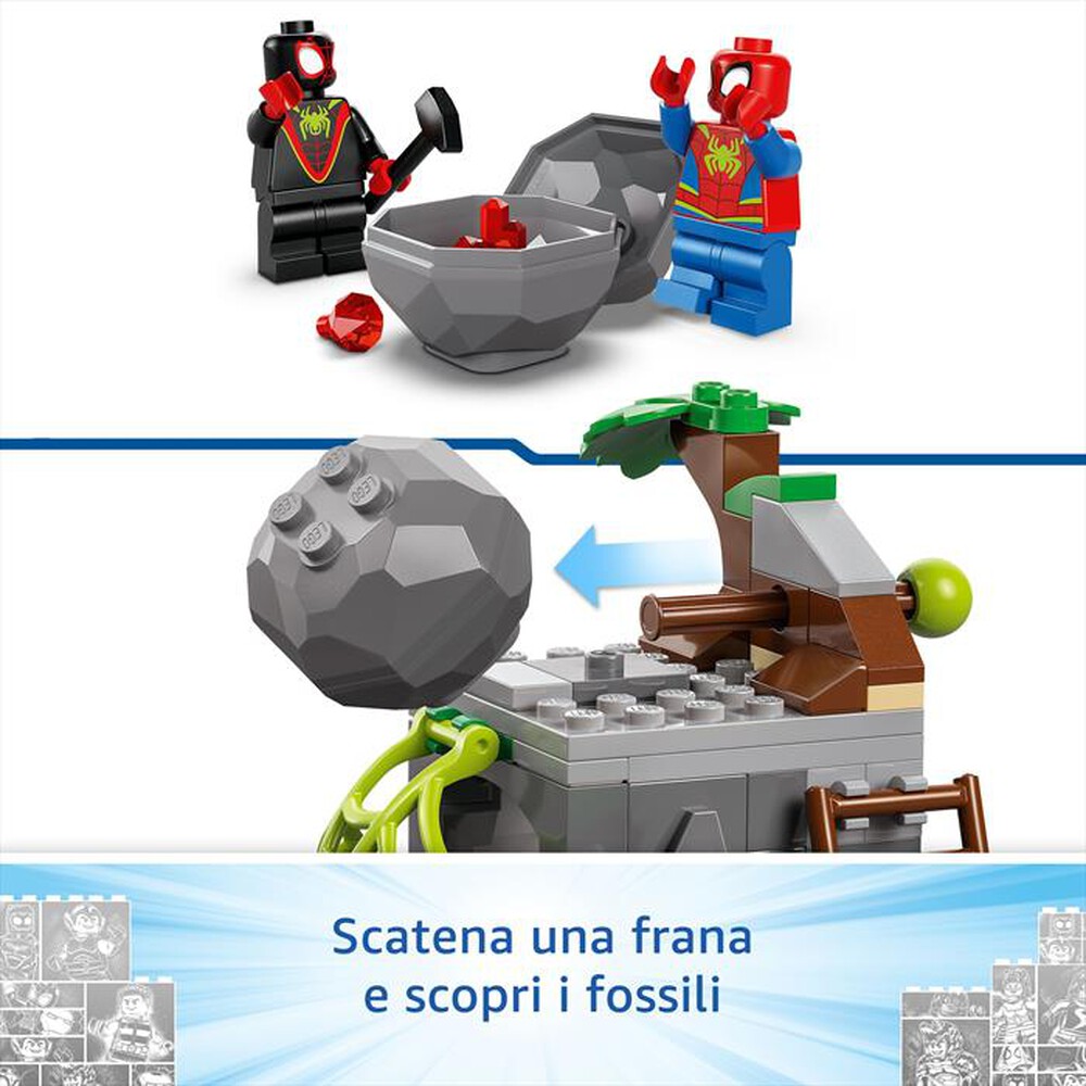Immagine del prodotto LEGO - SPIDEY Team SPIDEY: salvataggio su dinoruspa 11199