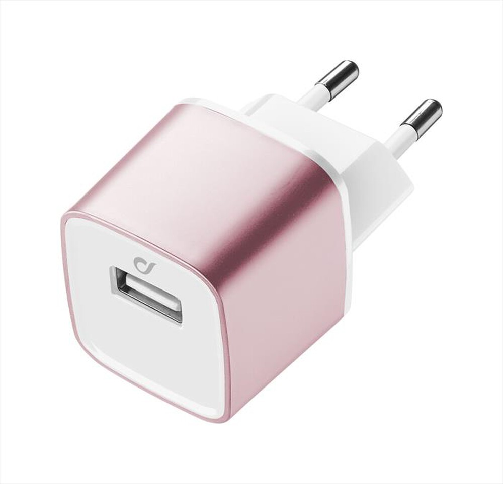 "CELLULARLINE - LAACHUSB2AP Capacità  2000 mAh-Con Led di ricarica-Rosa"