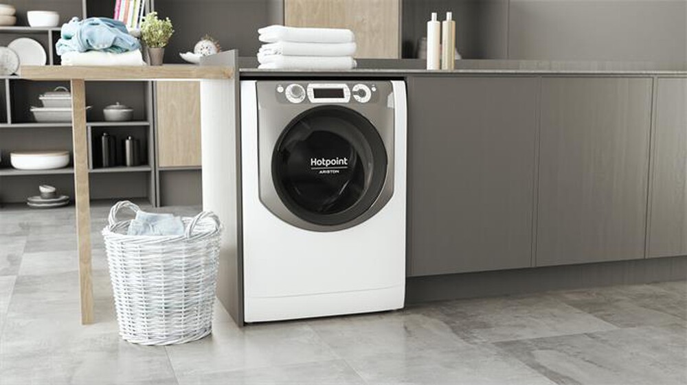"HOTPOINT ARISTON - Lavatrice AQ104D497SD EU/B N 10 Kg Classe B"