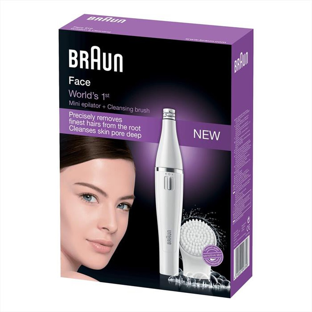 "BRAUN - Face 810-Bianco"
