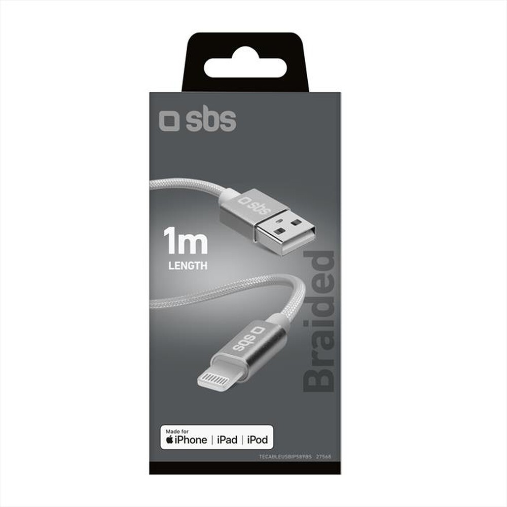 "SBS - TECABLEUSBIP589BS-Argento"