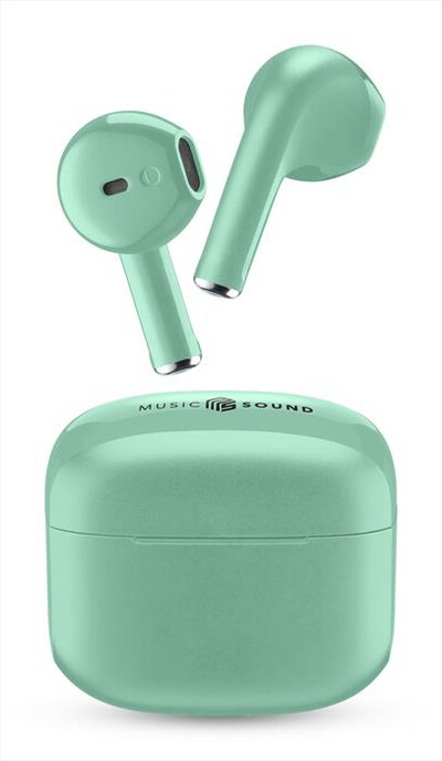 MUSIC SOUND - Auricolare bluetooth TWS SWAG MS-Verde