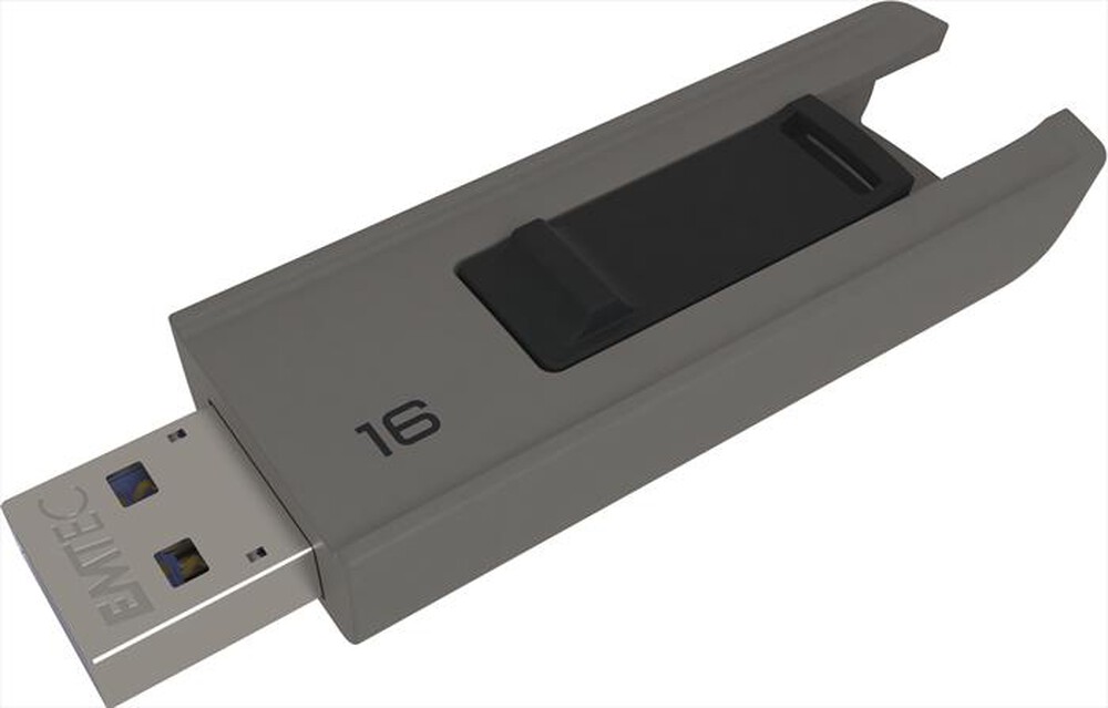 Immagine del prodotto EMTEC - SLIDE USB 3.0 16GB-GRIGIO/NERO