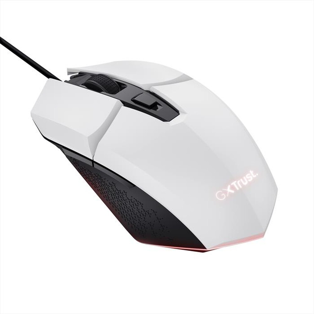 "TRUST - GXT109W FELOX GAMING MOUSE-White/Black"