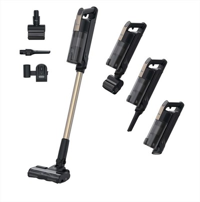 HOOVER - Scopa elettrica HF310P 011-Nero, Metallico