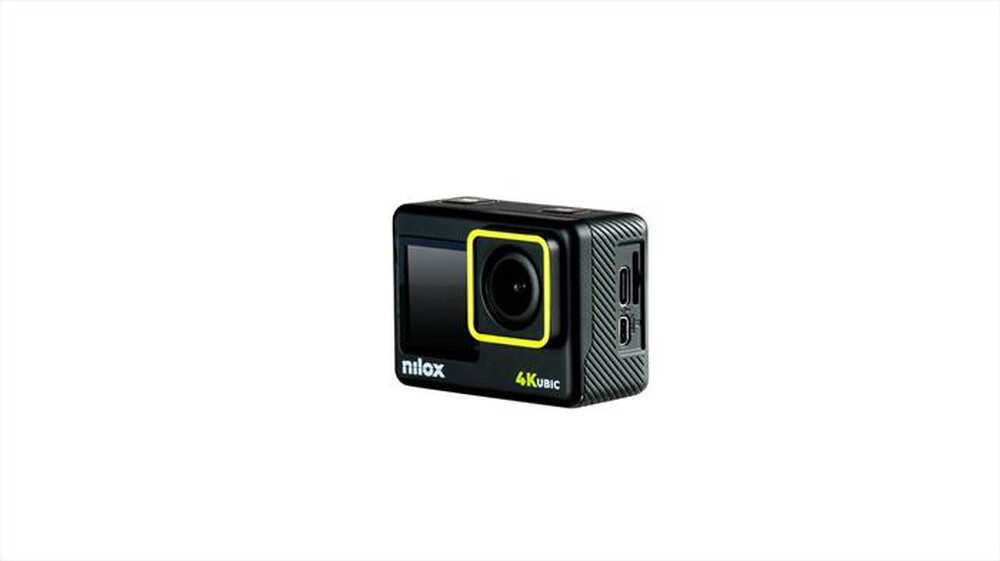 "NILOX - Action cam 4KUBIC-NERO/GIALLO"