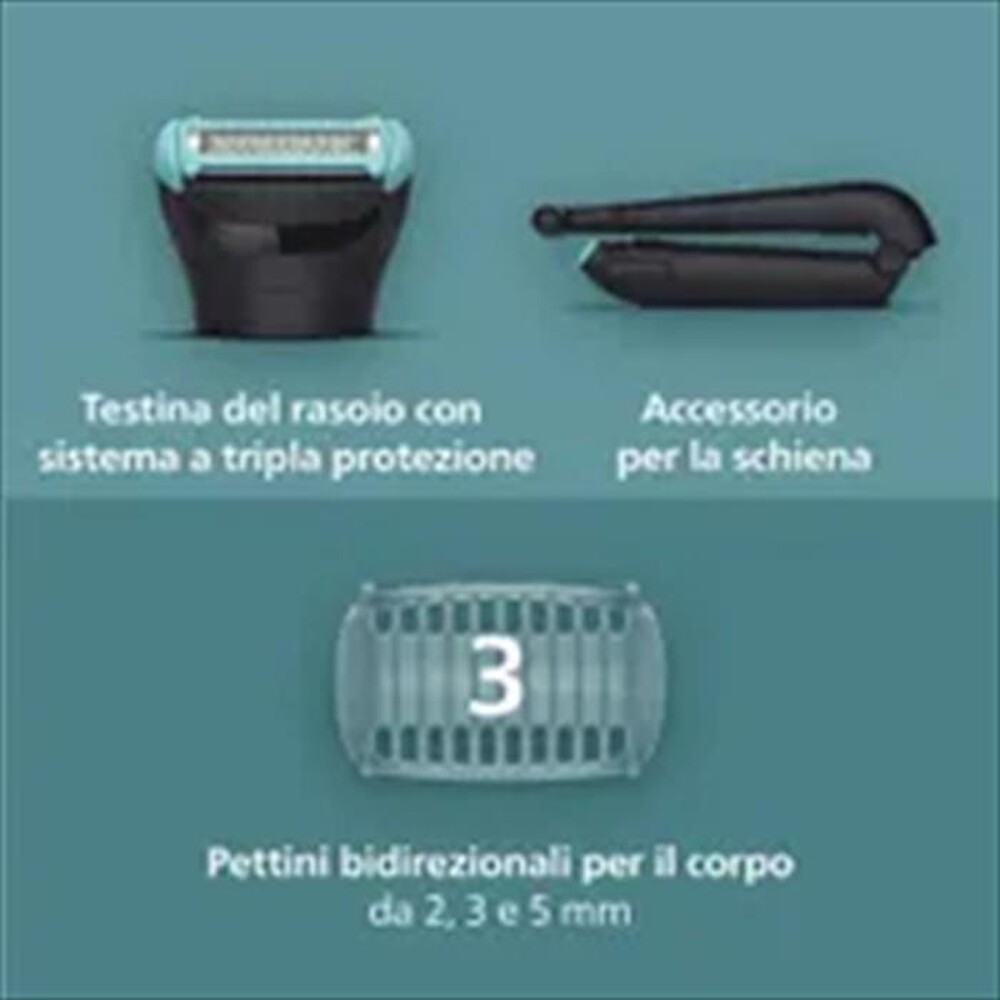 Immagine del prodotto PHILIPS - Tagliacapelli SERIE 5000 BG5475/15-nero intenso