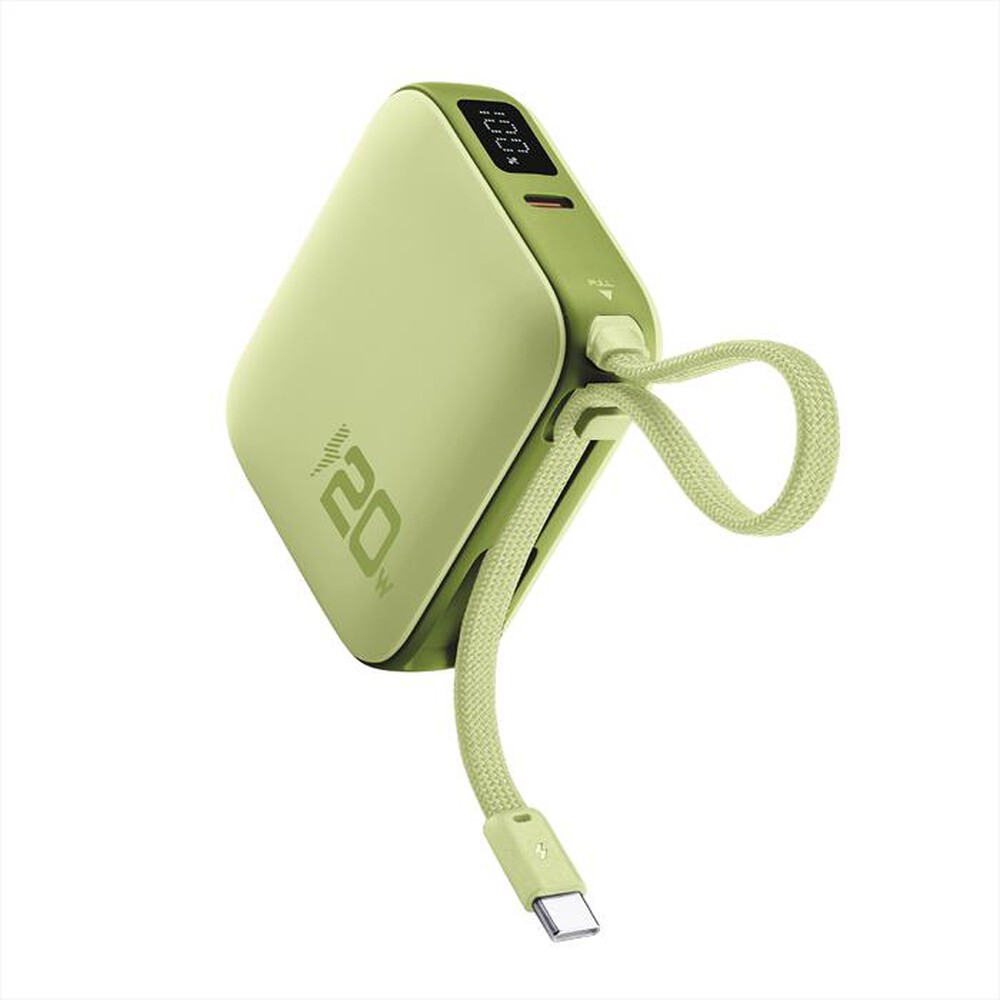 Immagine del prodotto CELLULARLINE - Power bank POCKET 10000 MAH 20W PORTA USB-C-Verde