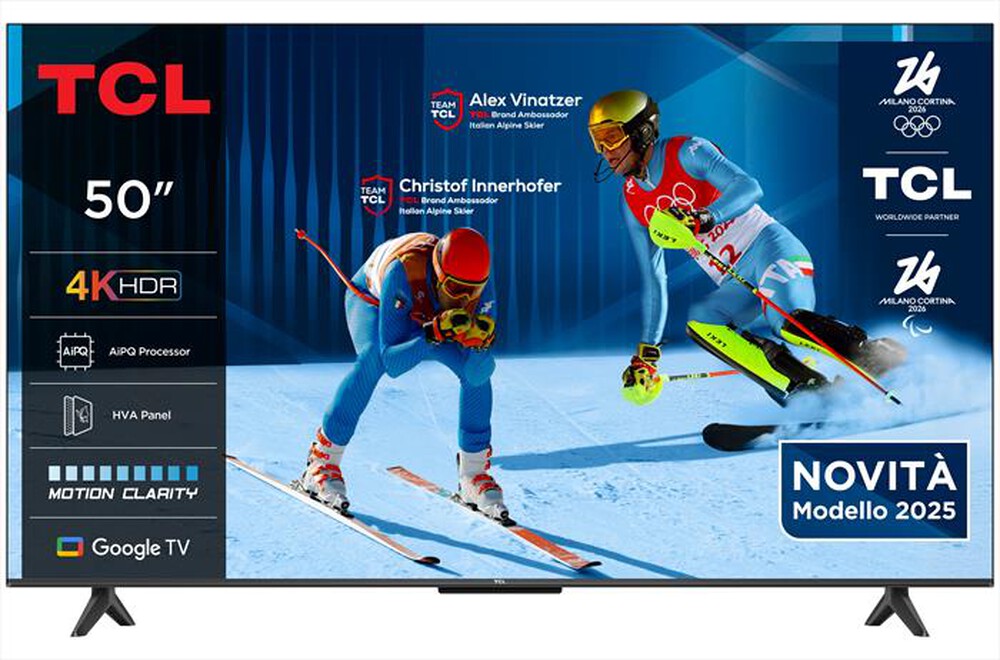TCL - Smart TV LED UHD 4K 50" 50P69K-Nero
