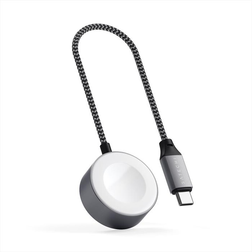 "SATECHI - CAVO MAGNETICO USB-C PER RICARICA APPLE WATCH-grigio"