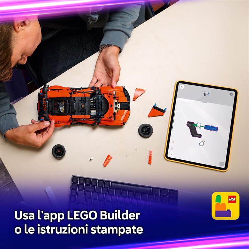 Immagine del prodotto LEGO - TECHNIC Hyper Car Bugatti Chiron Pur Sport - 42222