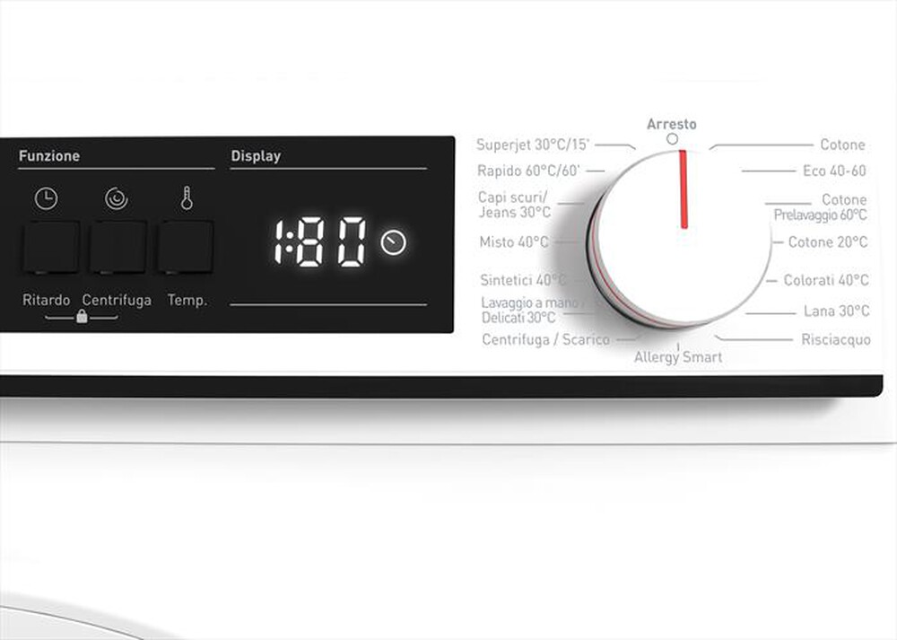 "SHARP - Lavatrice ES-NFA4101WD 4 Kg Classe D-Bianco"