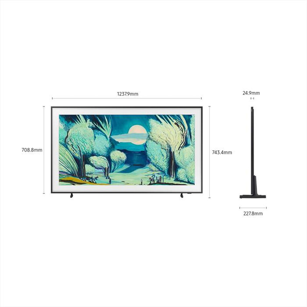 Immagine del prodotto SAMSUNG - Smart TV QLED UHD 4K 55" QE55LS03FAUXZT-Black