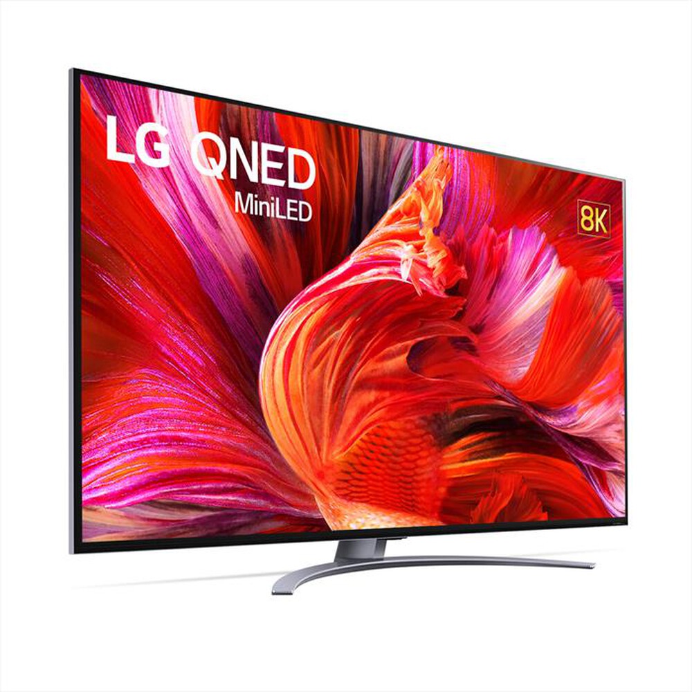"LG - Smart TV QNED 8K 75\" 75QNED966PA-Dark Steel Silver"