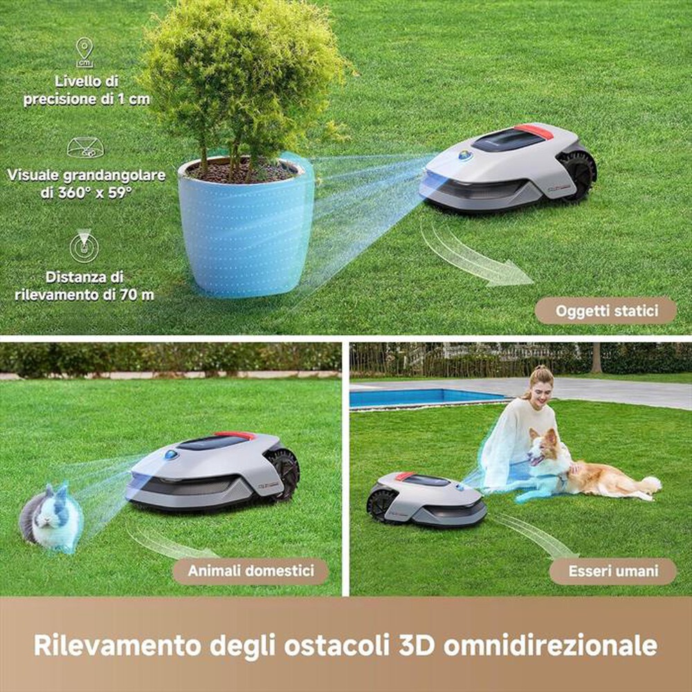 Immagine del prodotto DREAME - Tagliaerba A1 PRO-Grigio / Nero