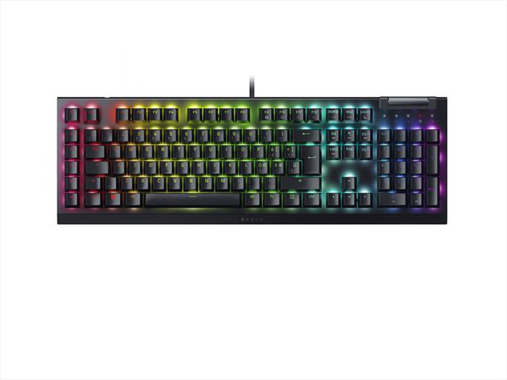 "RAZER - BLACKWIDOW V4X (YELLOW SWITCH) ITA-Nero"