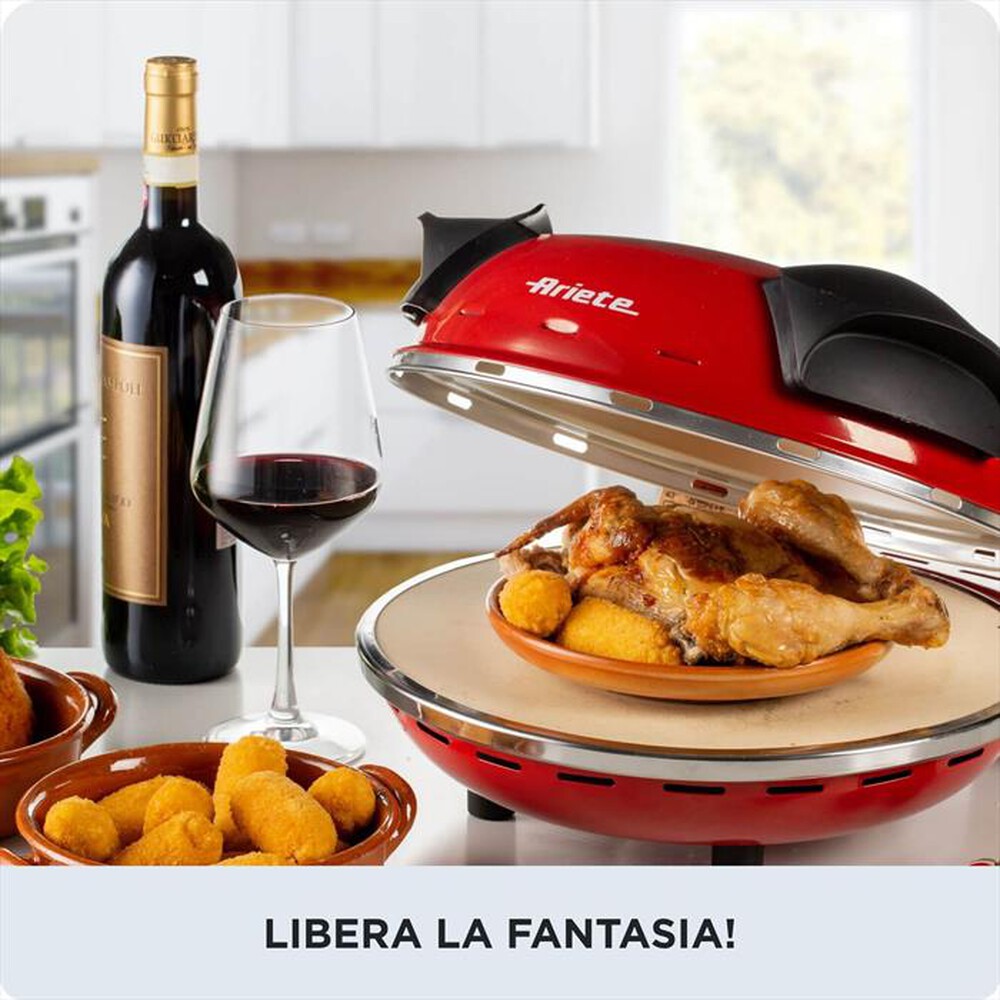 Immagine del prodotto ARIETE - 0909 Pizza in 4 minuti Forno pizza 1200W