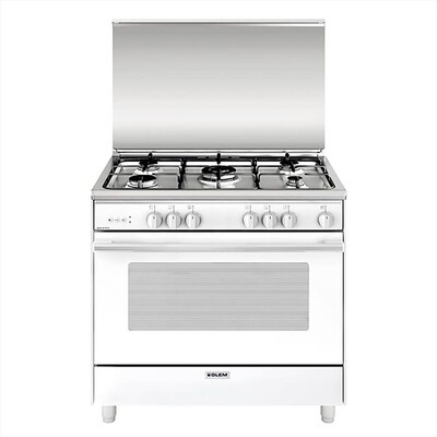 GLEM GAS - Cucina a gas UN965VX Classe A-BIANCO