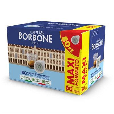 CAFFE BORBONE - Cialda Miscela Decisa 80pz-Multicolore,  CAFFE BORBONE - Cialda Miscela Decisa 80pz-Multicolore