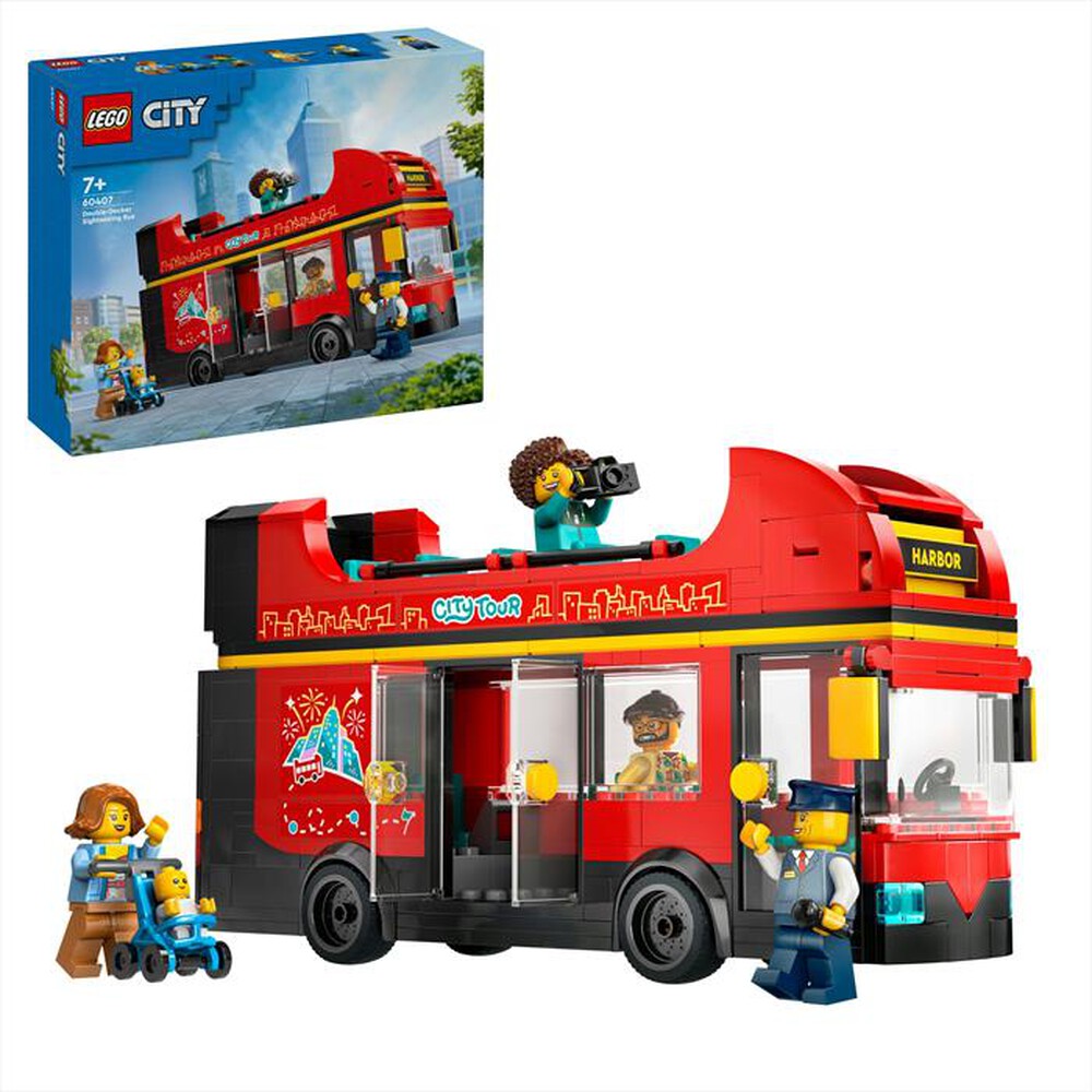 Immagine del prodotto LEGO - CITY Autobus turistico rosso a due piani 60407