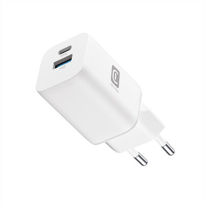 CELLULARLINE - Caricabatterie GaN multiporta 45W USB-C PD-Bianco