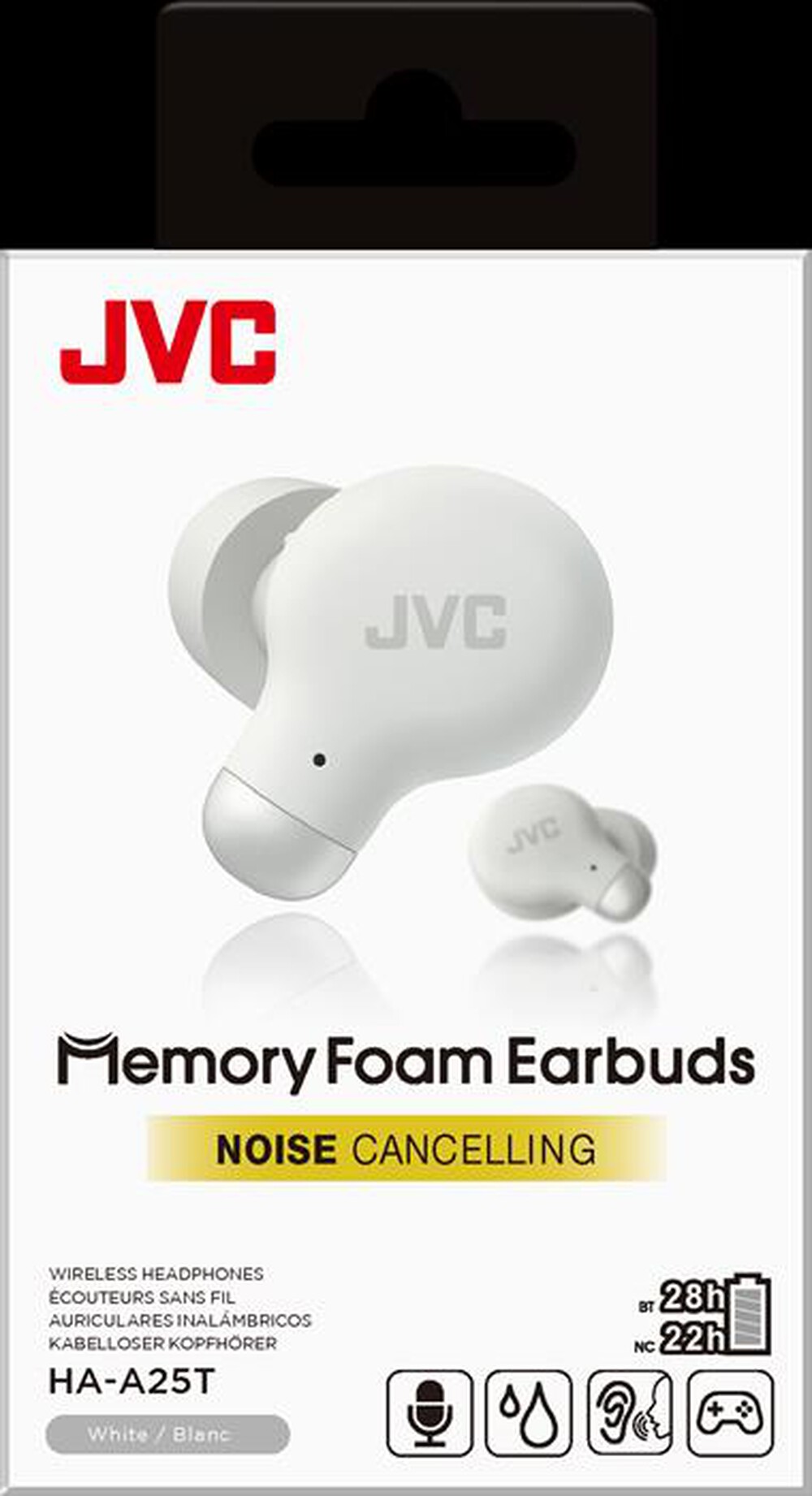 "JVC - Auricolari bluetooth HA-A25T-WHITE"