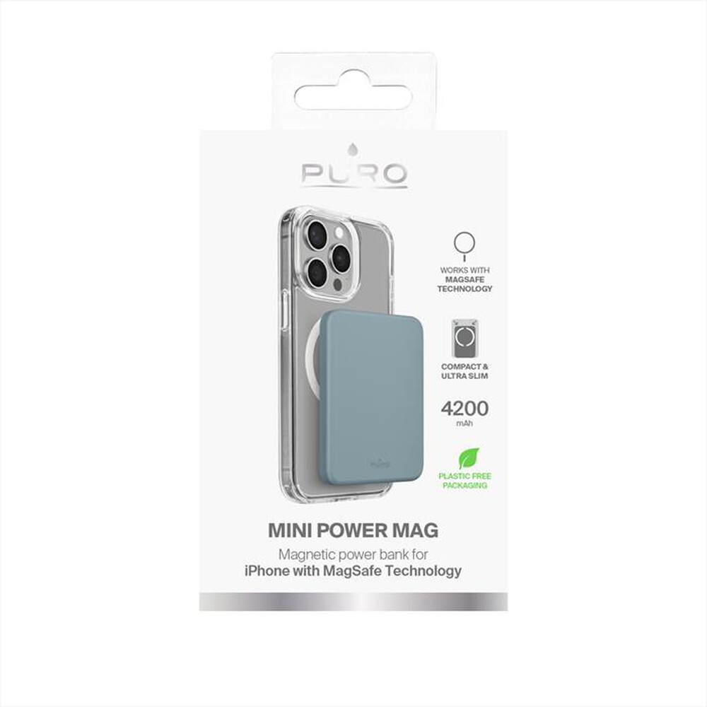 Immagine del prodotto PURO - Powerbank PUFCBB40P2MAGGRN-Island Mist