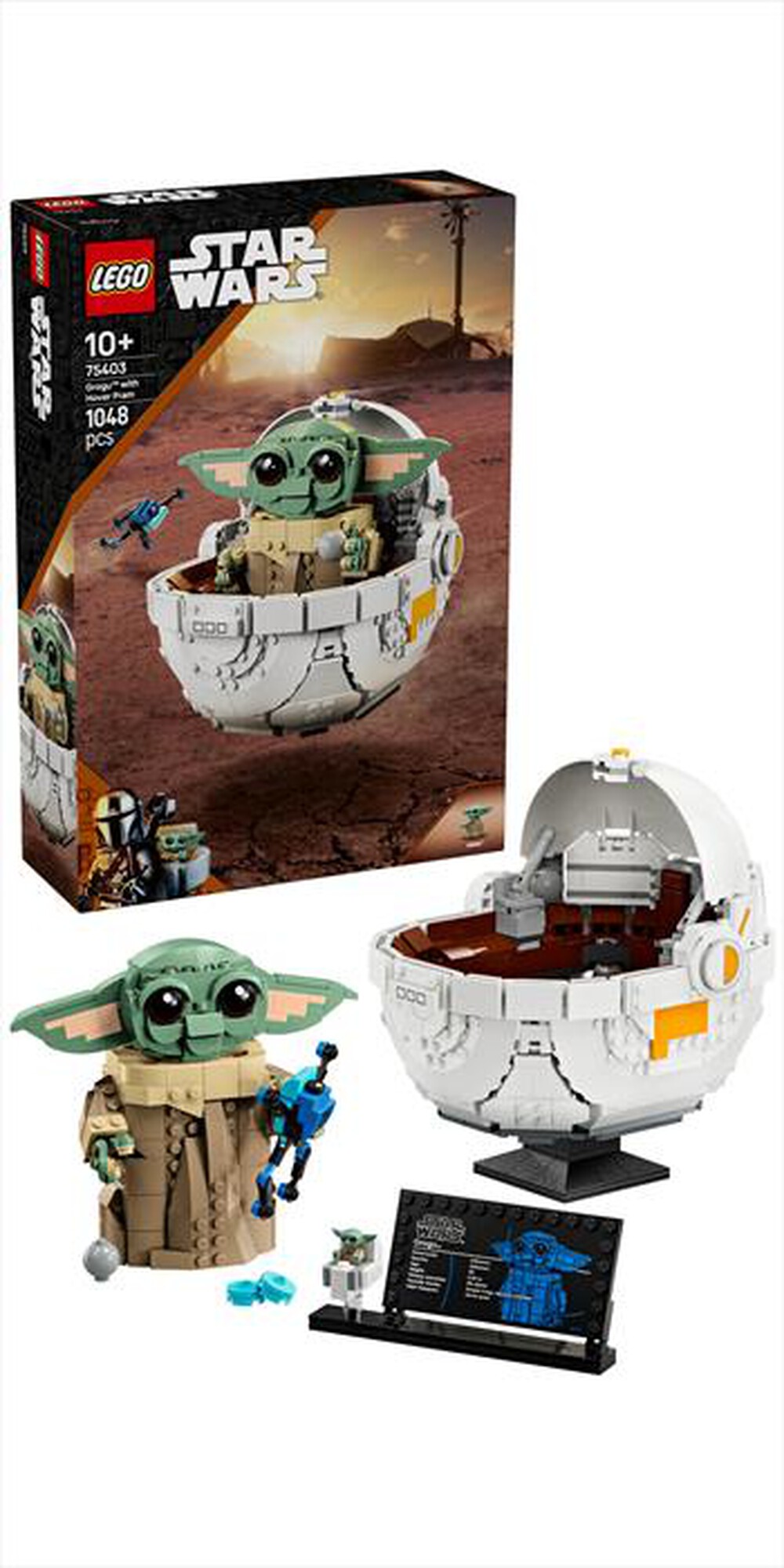 Immagine del prodotto LEGO - STAR WARS Grogu e carrozzina 75403