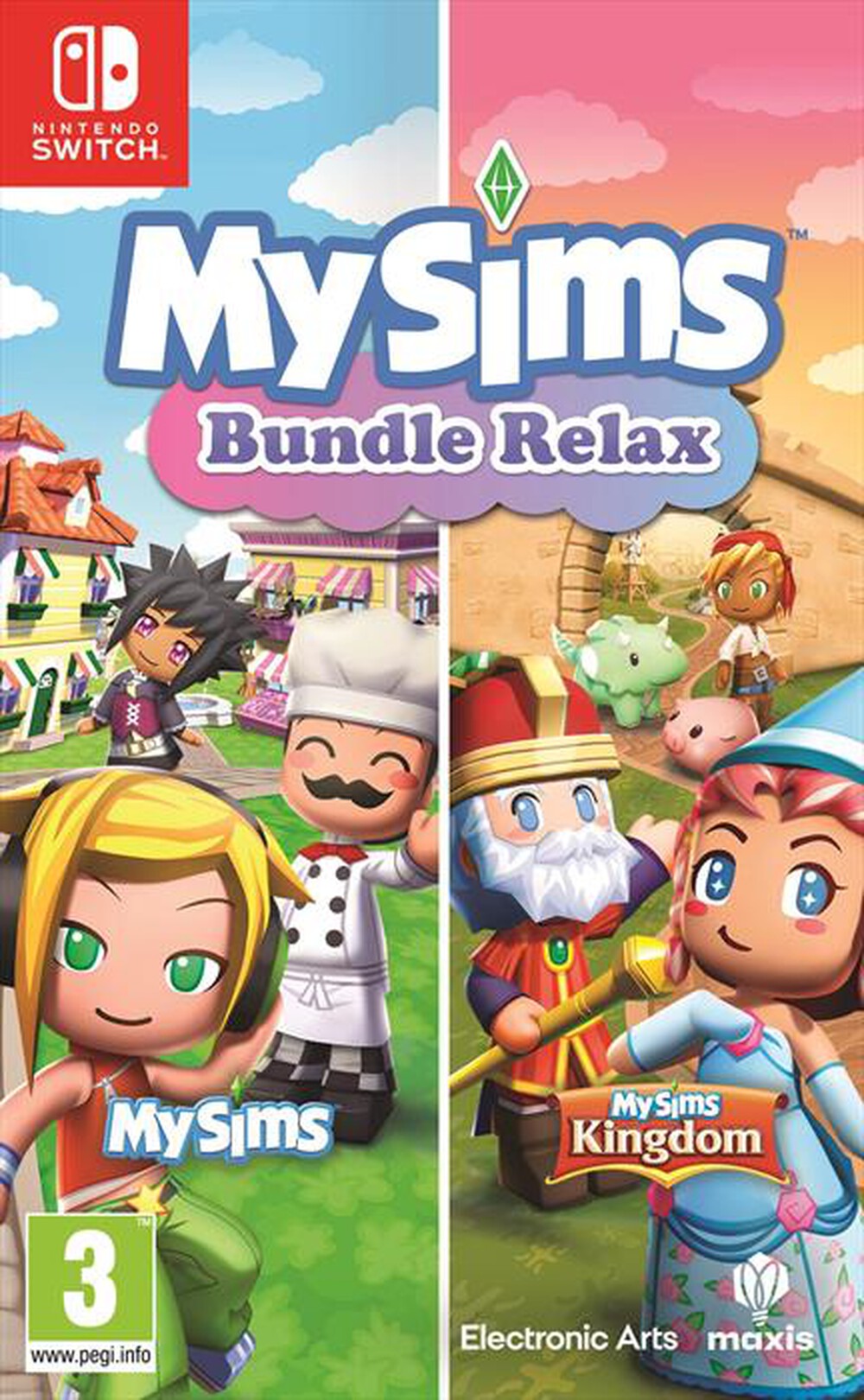 Immagine del prodotto ELECTRONIC ARTS - MY SIMS BUNDLE RELAX NSW