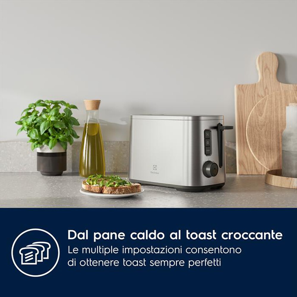 Immagine del prodotto ELECTROLUX - Tostapane E5T1-4ST-Inox antimpronta
