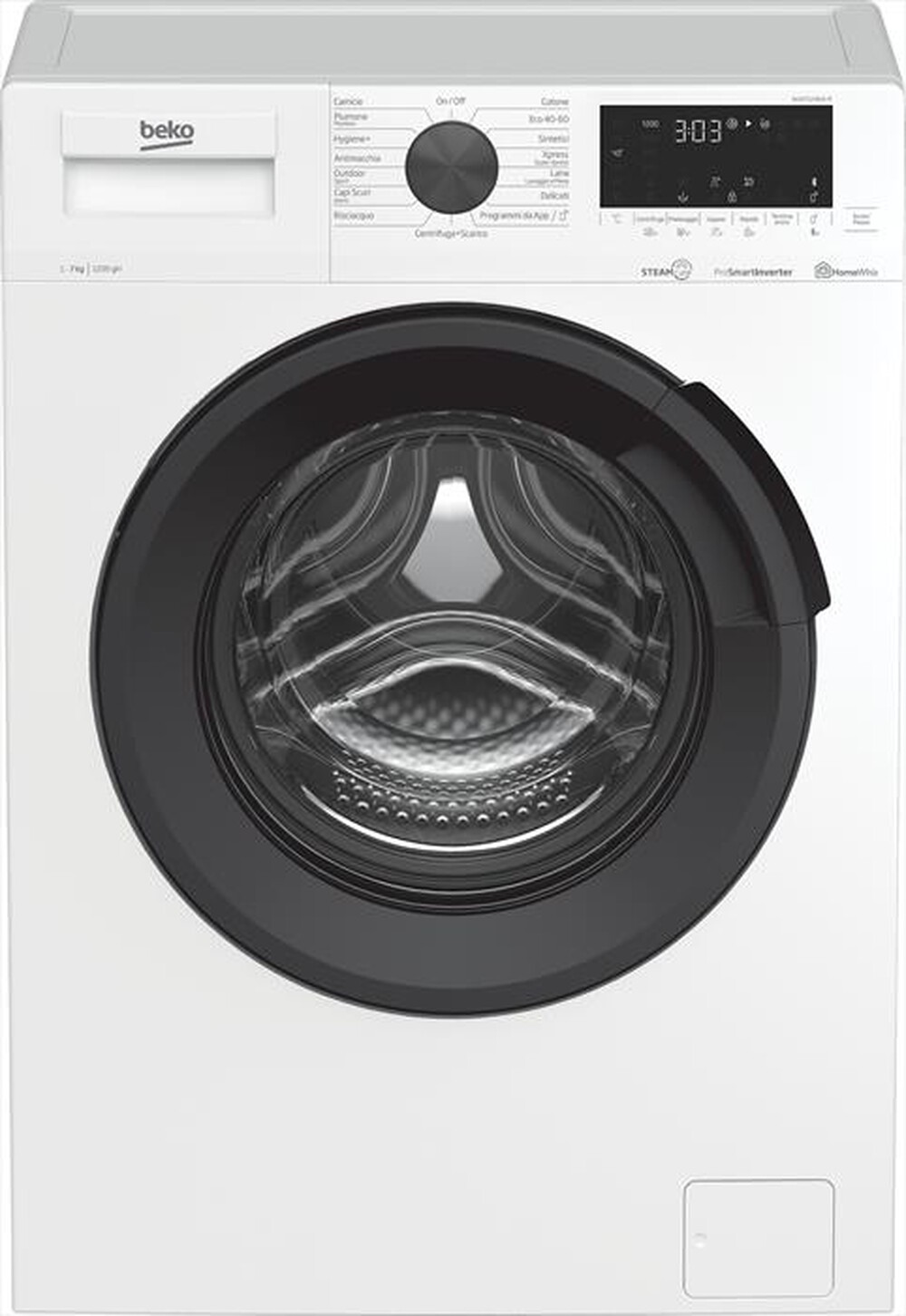 "BEKO - Lavatrice WUX71236AI-IT 7 Kg Classe D-Bianco"