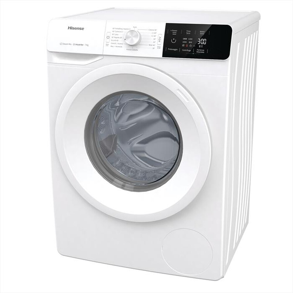 "HISENSE - Lavatrice WFGE70141VM/S 7 Kg Classe B-Bianco"