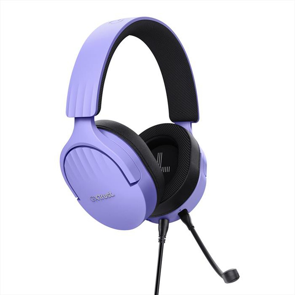 "TRUST - Cuffia gamer GXT489P FAYZO-Purple"